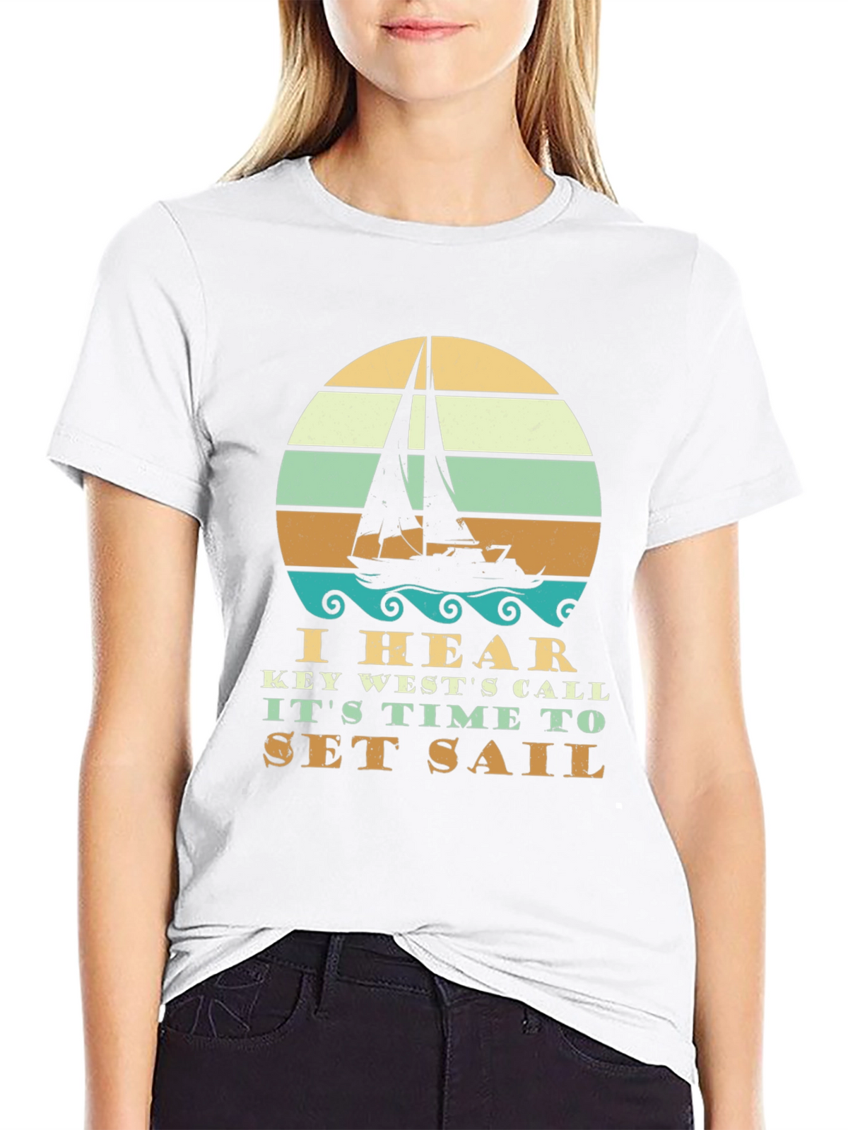 Key West Sailing T-Shirt - Set Sail!