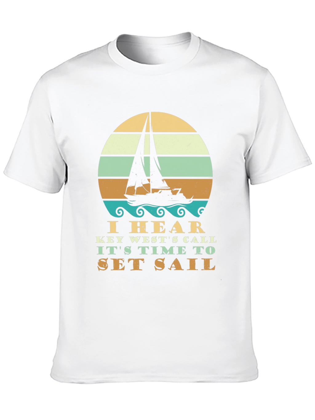 Key West Sailing T-Shirt - Set Sail!