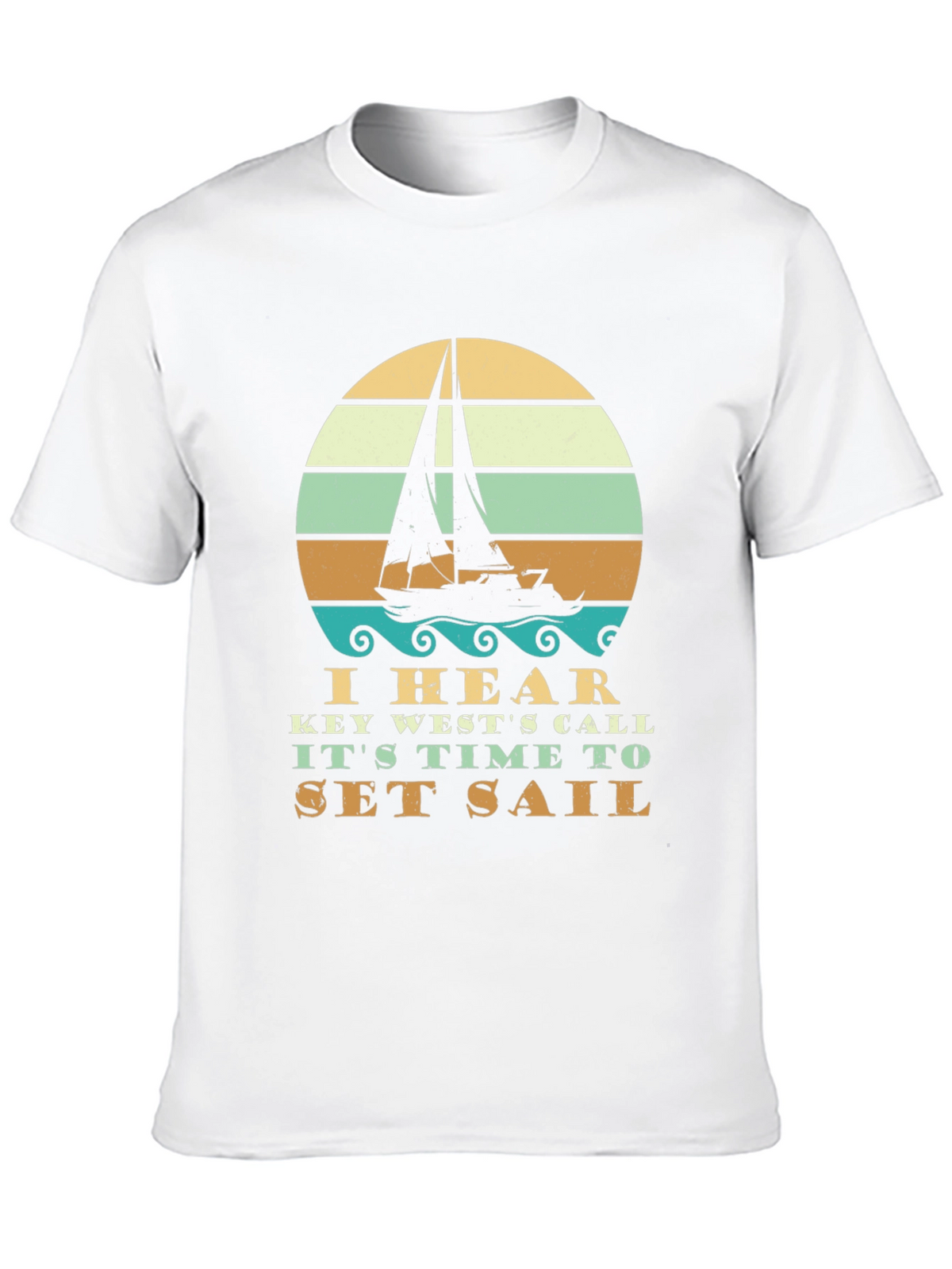 Key West Sailing T-Shirt - Set Sail!