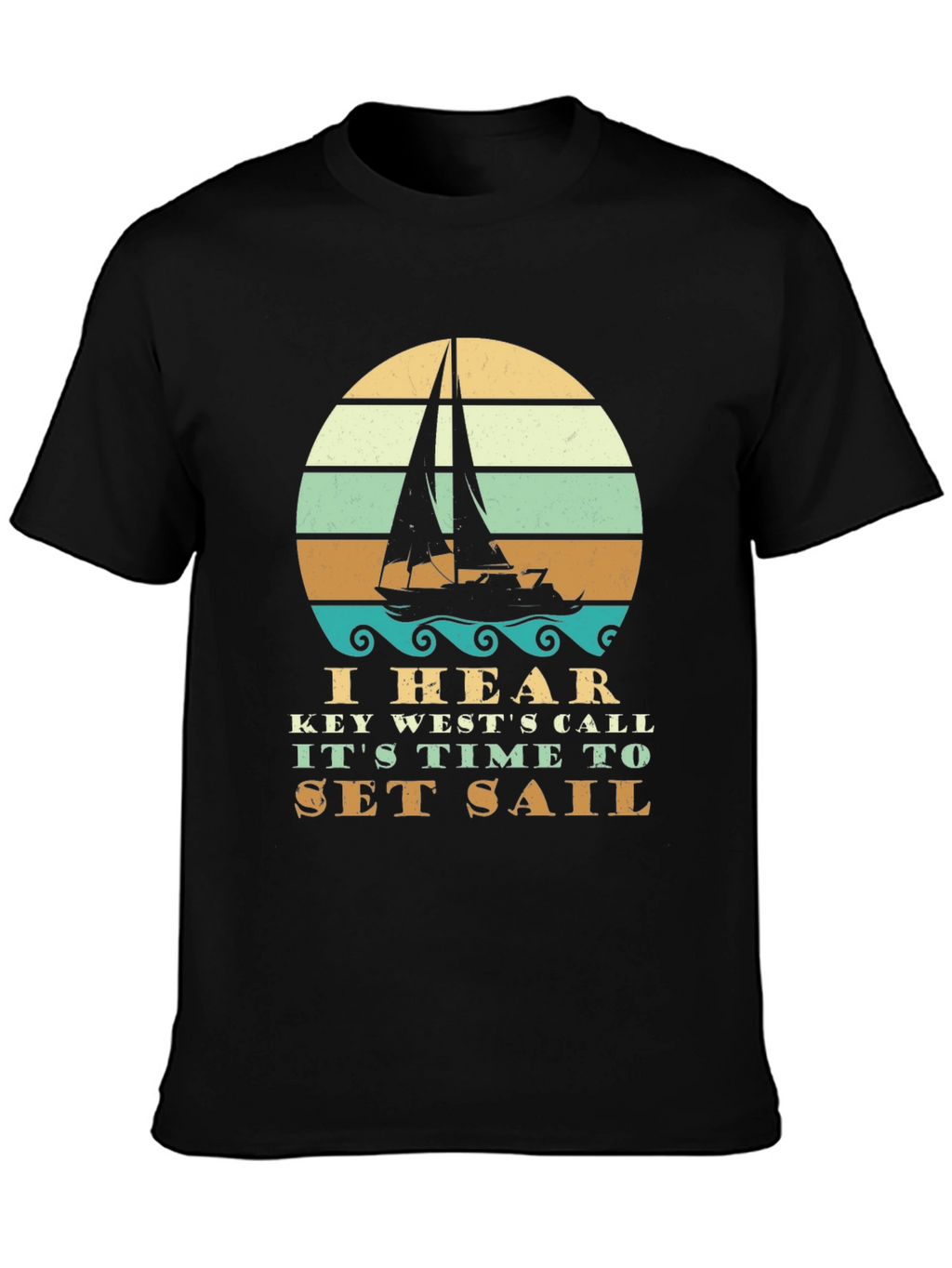 Key West Sailing T-Shirt - Set Sail!