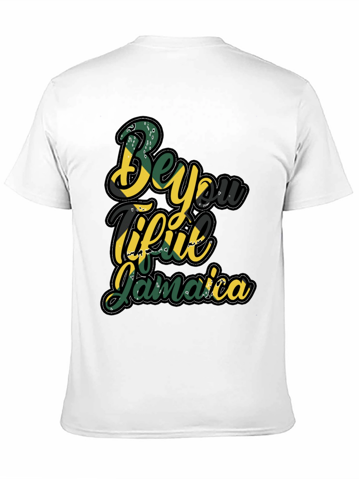 Beyoutiful Jamaica Graphic Tee - Black