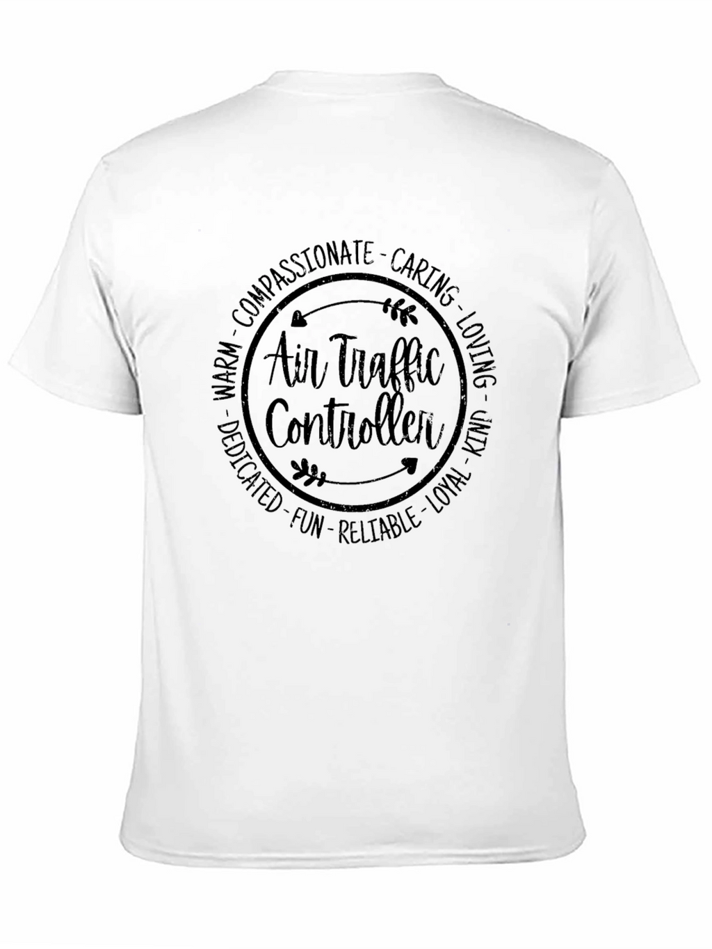 Air Traffic Controller Qualities Graphic T-Shirt