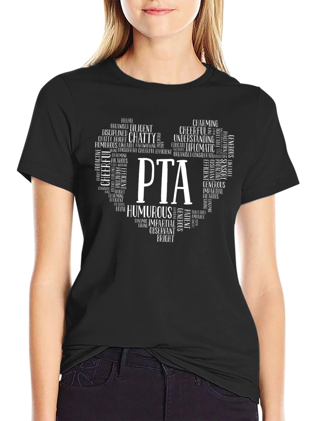 PTA Heart Word Art T-Shirt