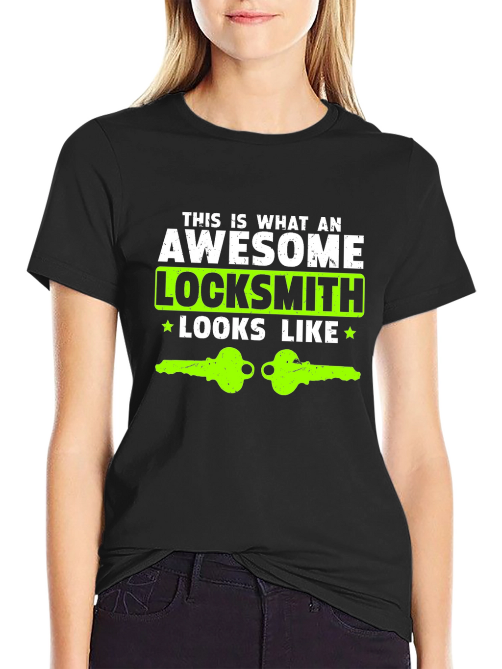 Awesome Locksmith Graphic T-Shirt