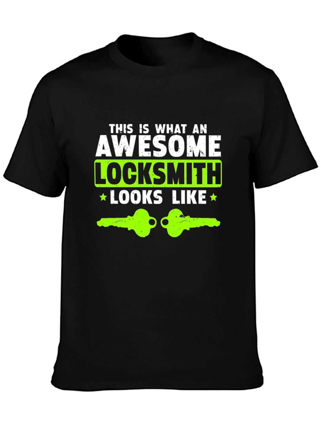 Awesome Locksmith Graphic T-Shirt