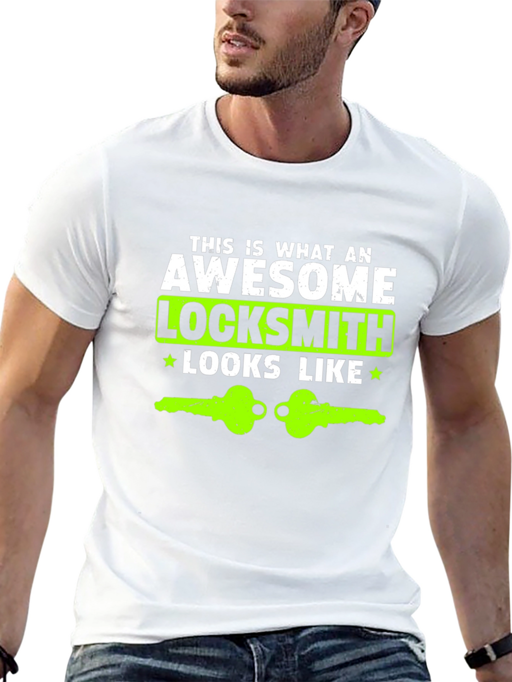 Awesome Locksmith Graphic T-Shirt