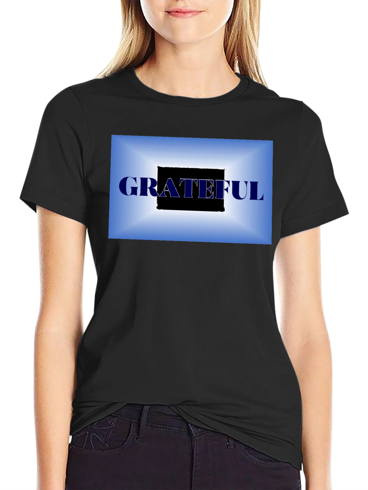 Grateful Graphic T-Shirt - Black