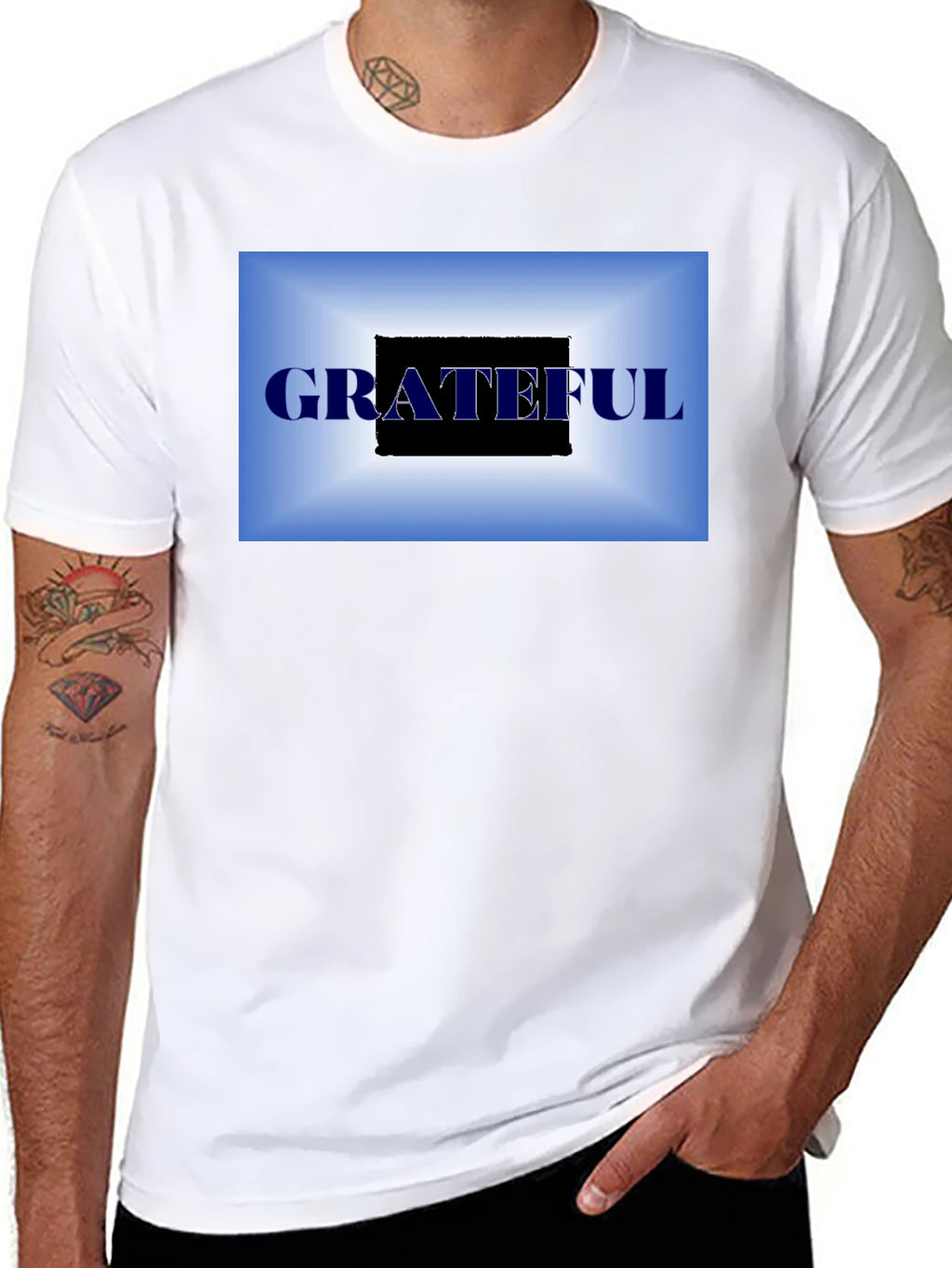Grateful Graphic T-Shirt - Black