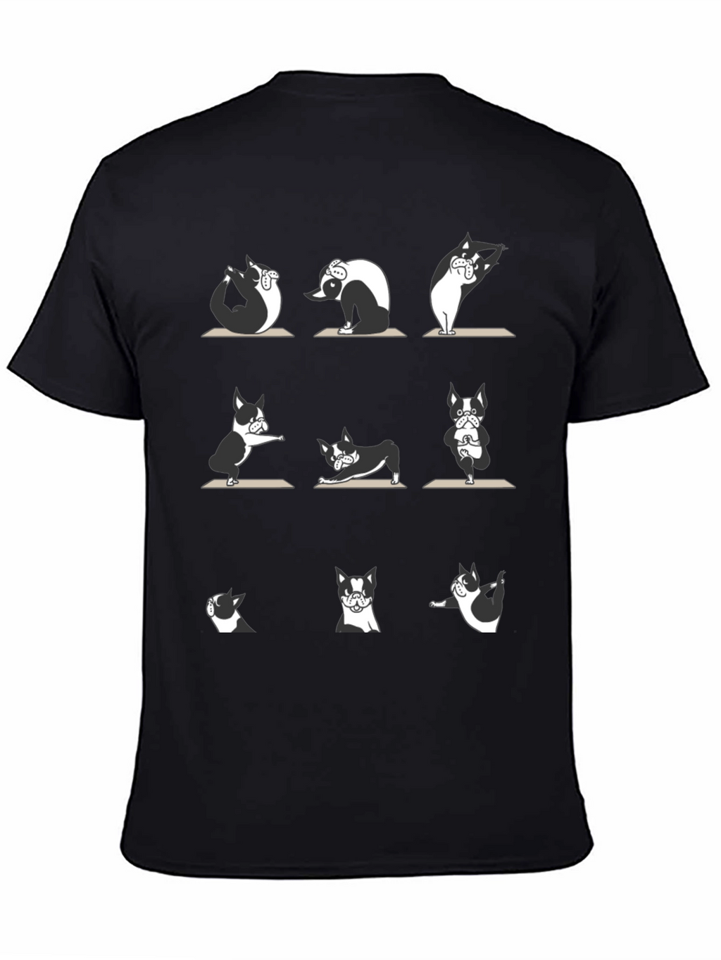 Yoga Dog Graphic Tee - Relax in Style
