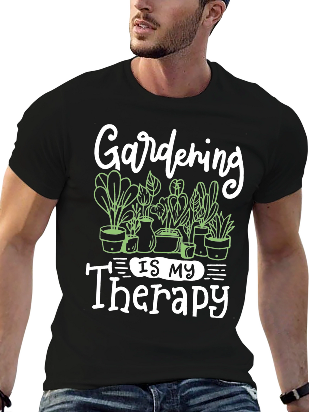 Gardening Is My Therapy T-Shirt