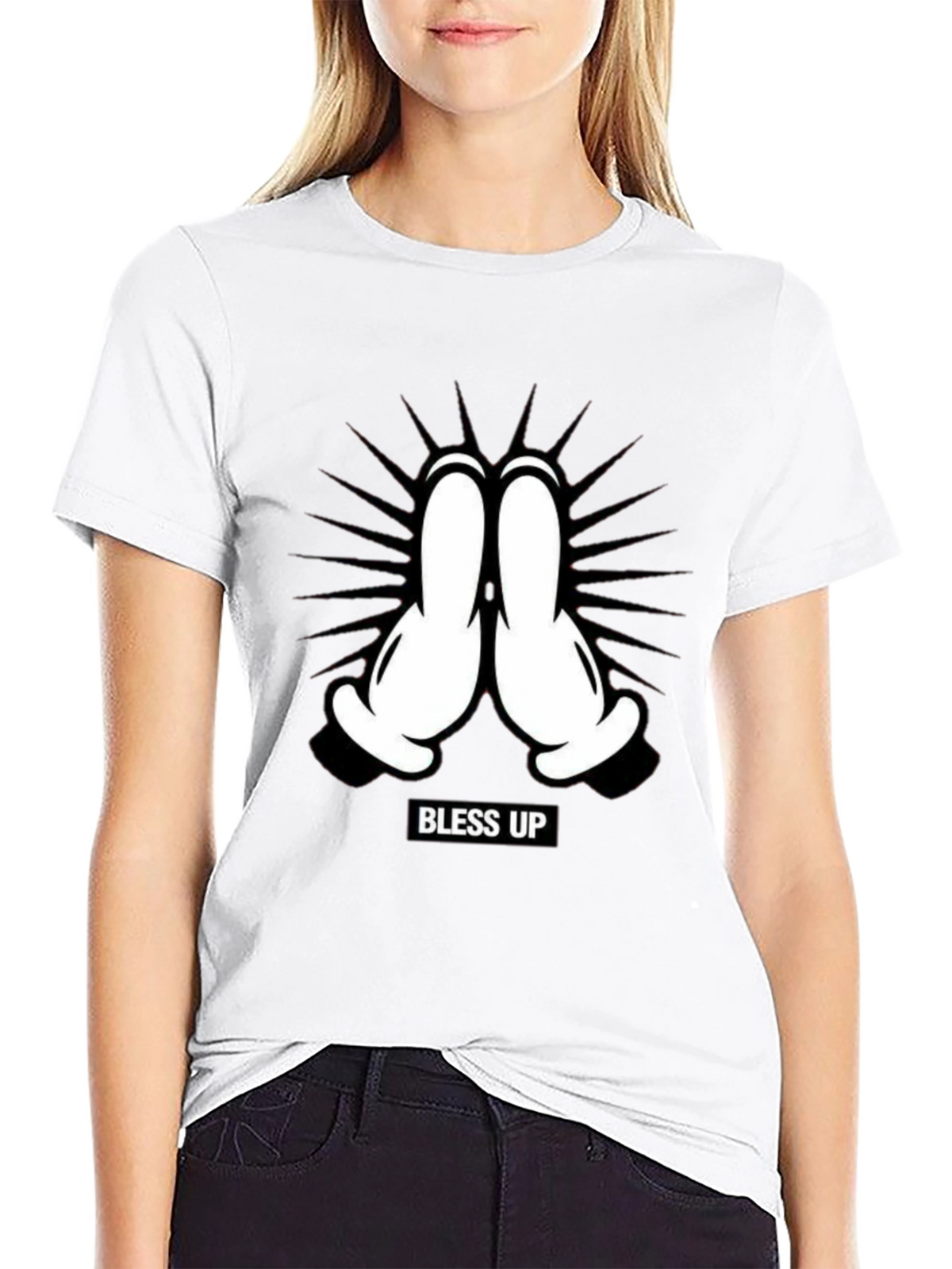Bless Up Graphic T-Shirt