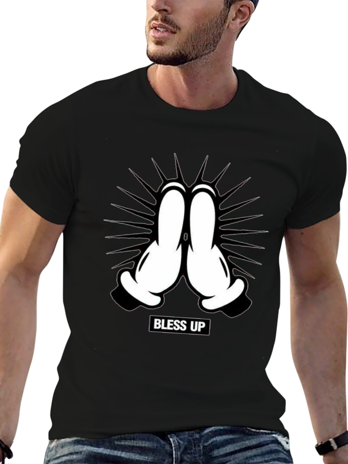 Bless Up Graphic T-Shirt