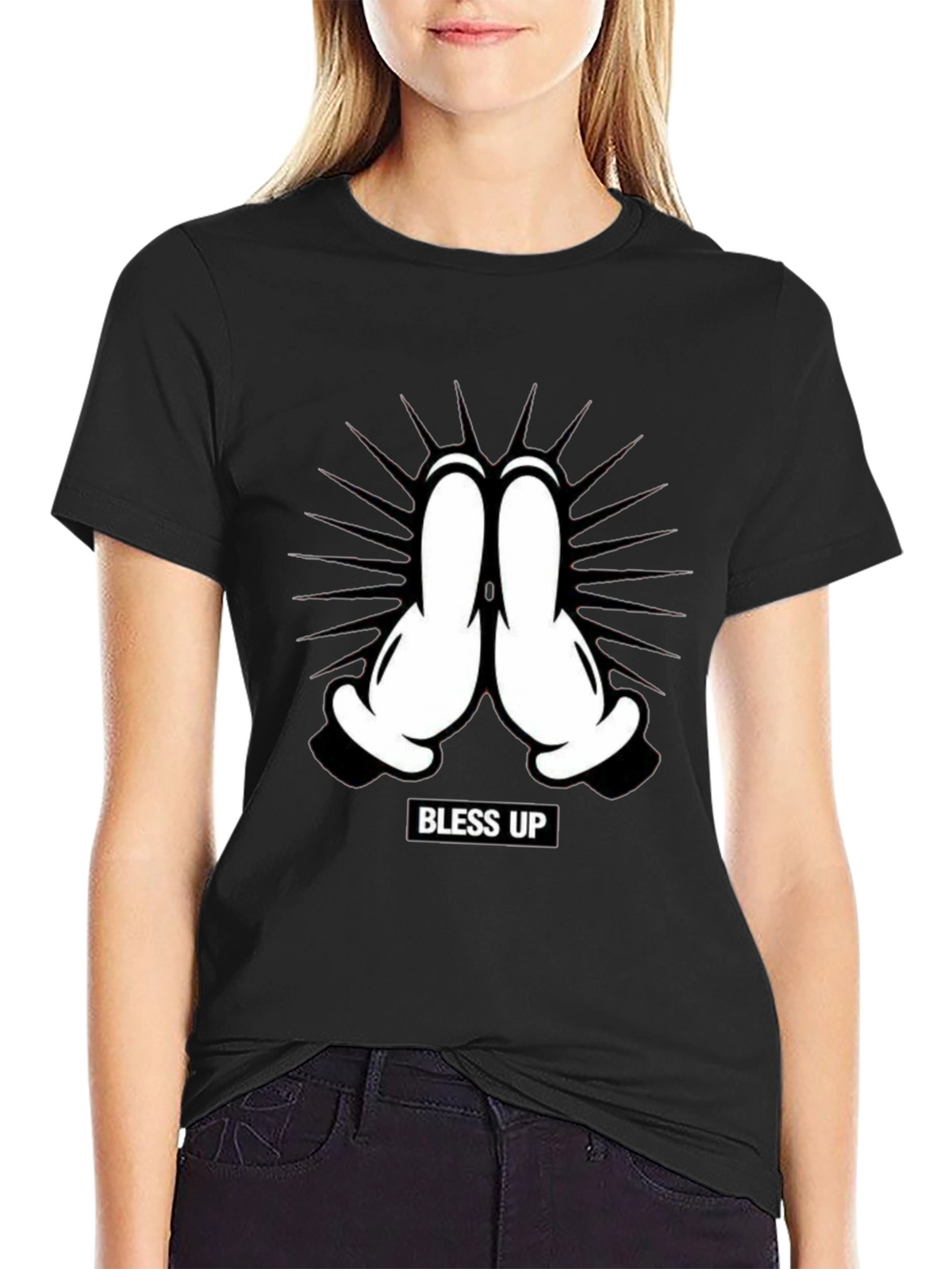 Bless Up Graphic T-Shirt