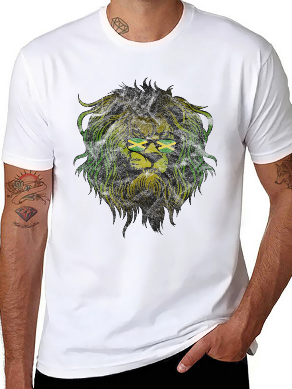 Jamaican Lion Graphic Tee