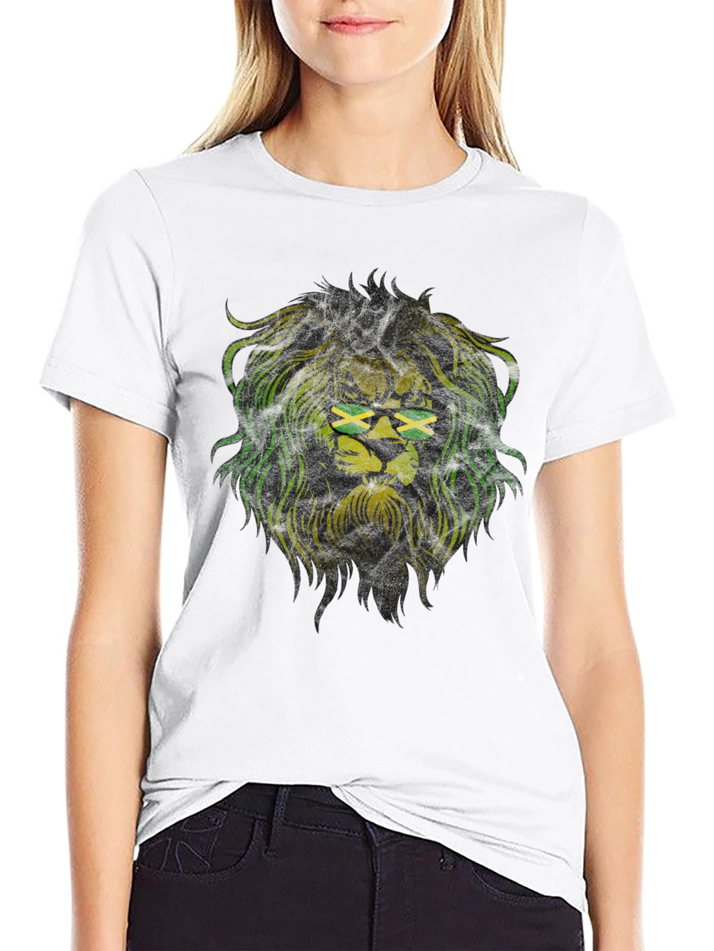 Jamaican Lion Graphic Tee