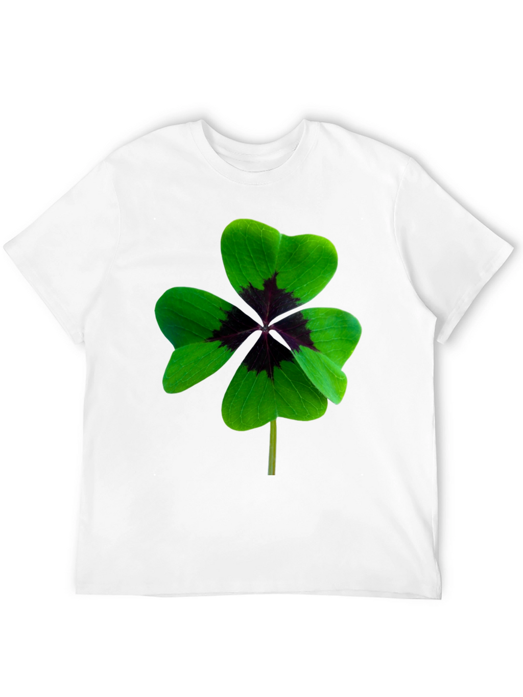 Lucky Four Leaf Clover Graphic Tee - Unisex Fit