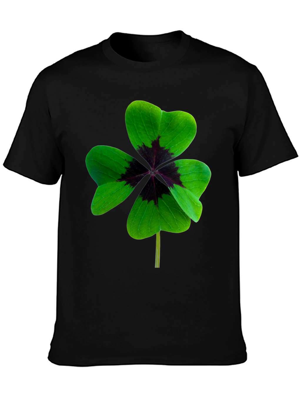Lucky Four Leaf Clover Graphic Tee - Unisex Fit
