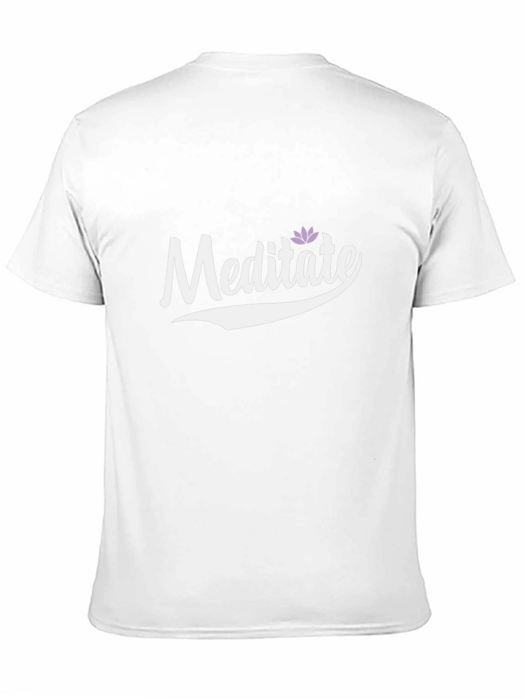 Meditate Lotus Flower Graphic Tee