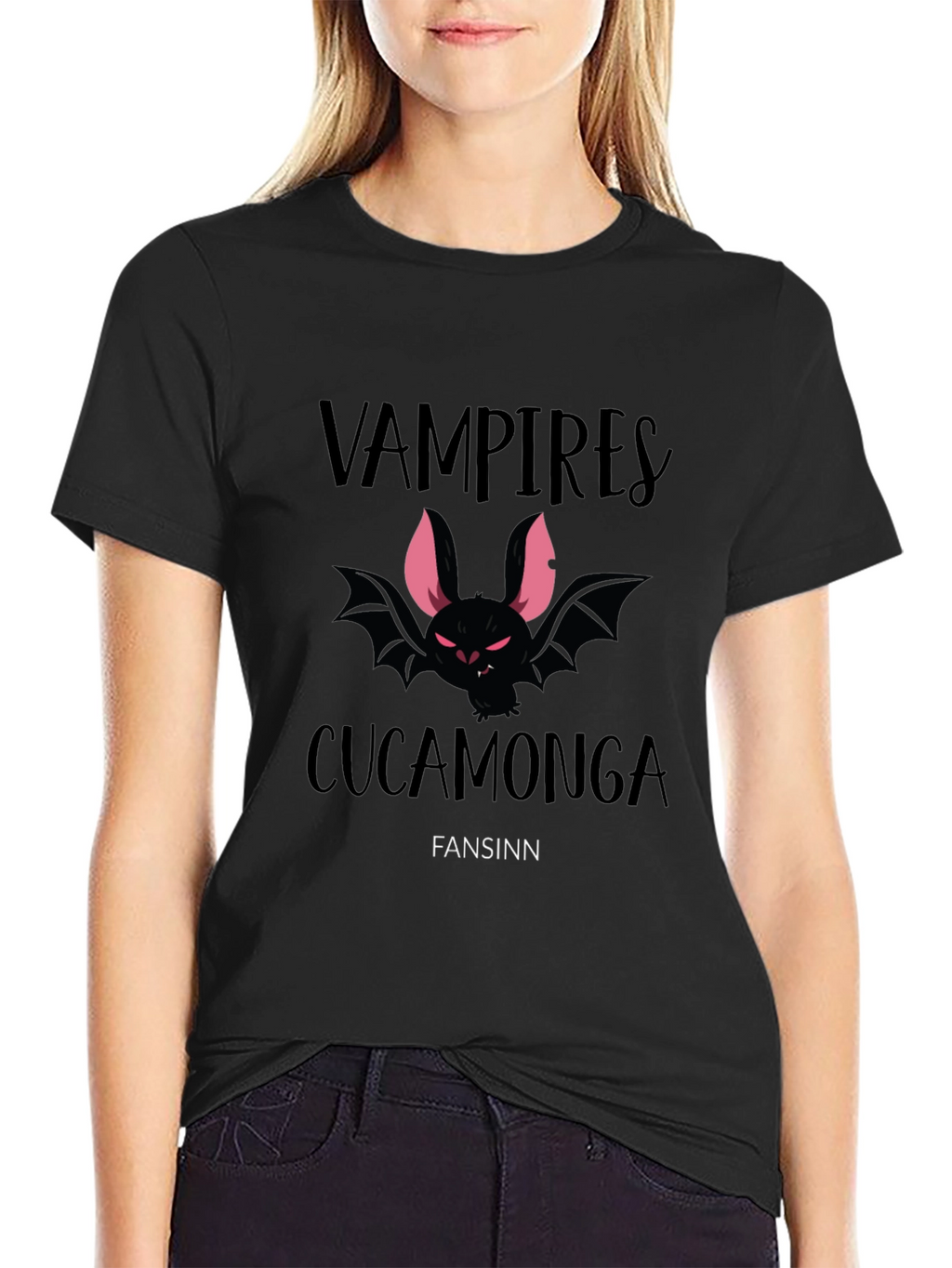 Vampires Cucamonga Fansinn Black T-Shirt
