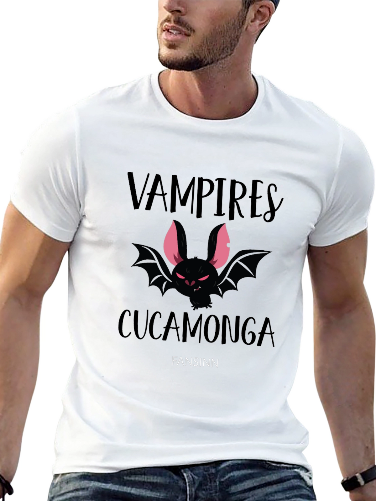 Vampires Cucamonga Fansinn Black T-Shirt