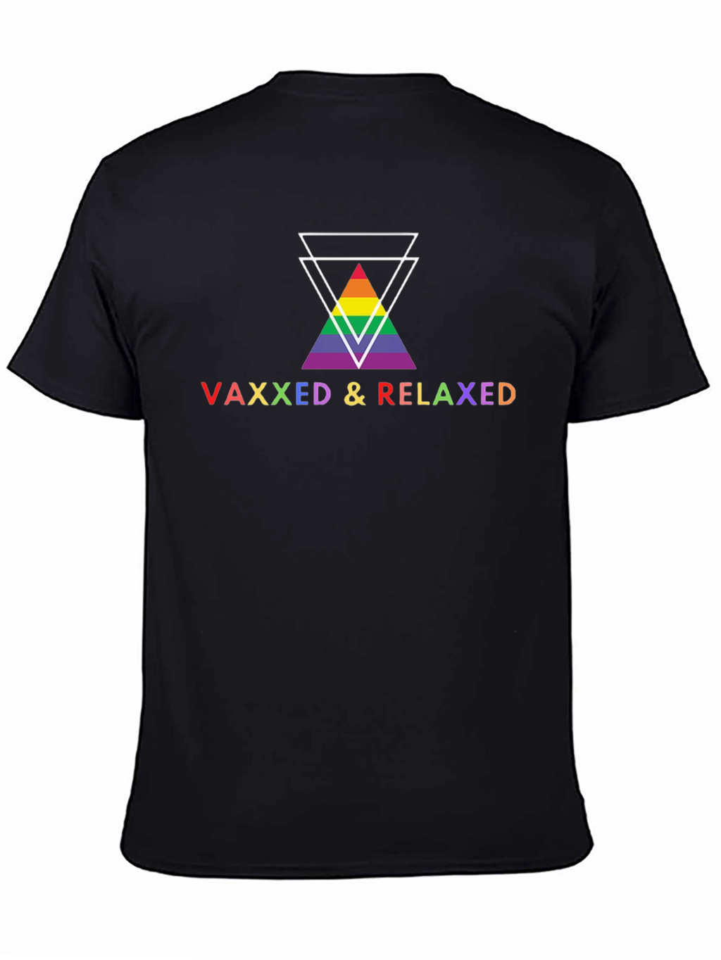 Vaxxed & Relaxed Pride Graphic Tee