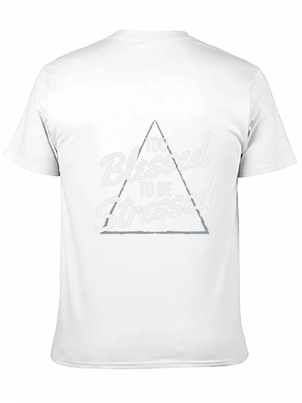 Blessed and Stressed Graphic Tee - Black