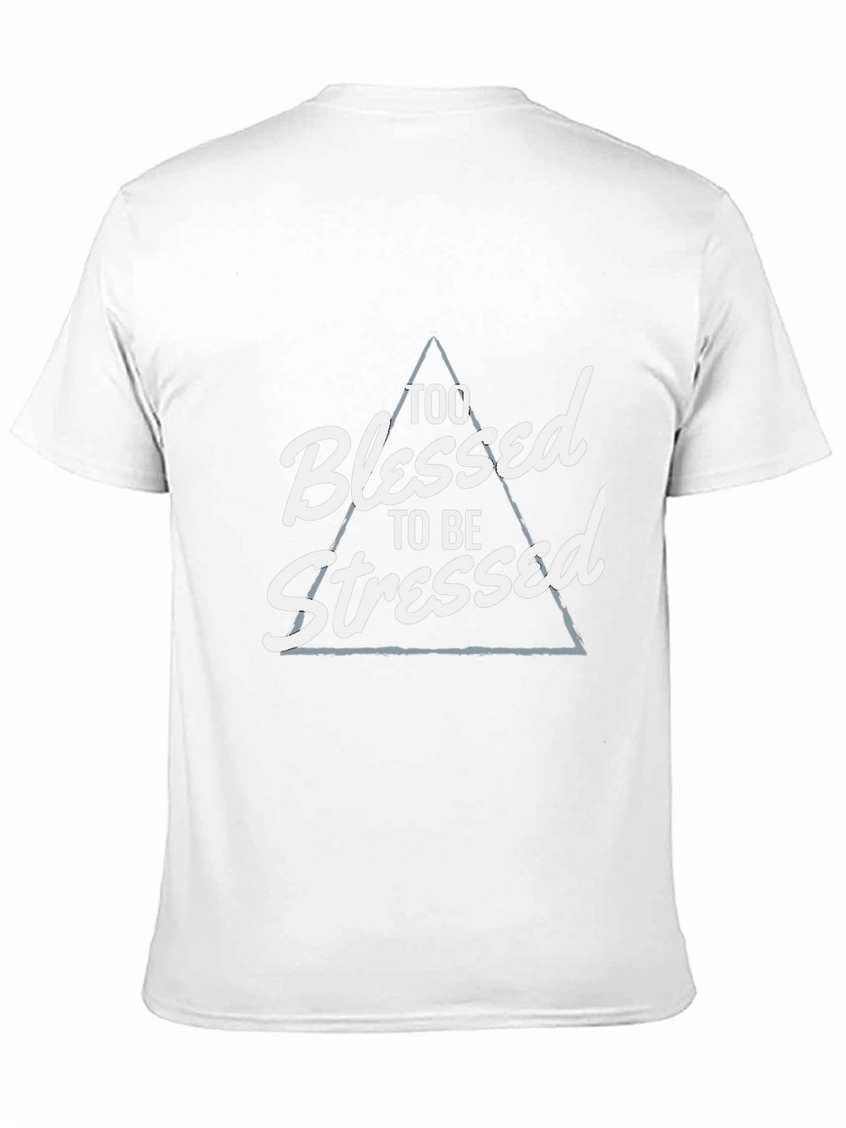 Blessed and Stressed Graphic Tee - Black