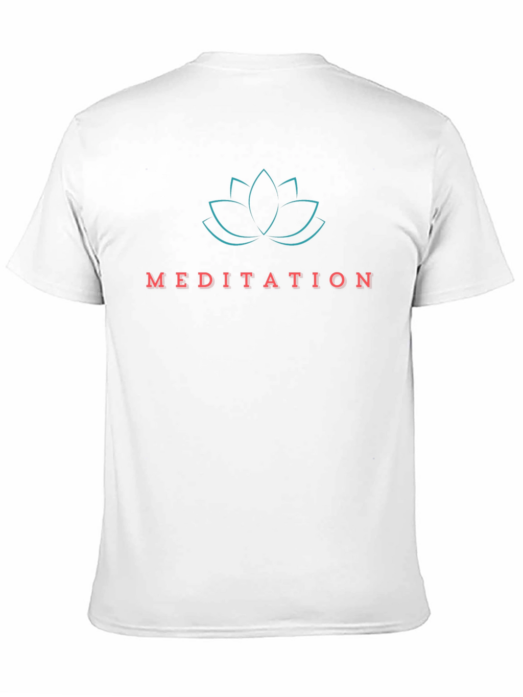 Meditation Lotus Graphic T-Shirt - Relax and Center
