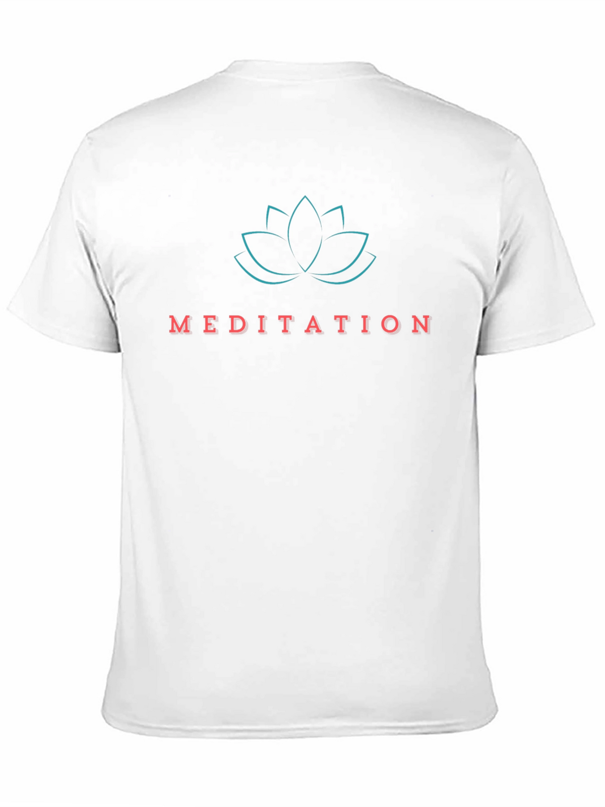 Meditation Lotus Graphic T-Shirt - Relax and Center