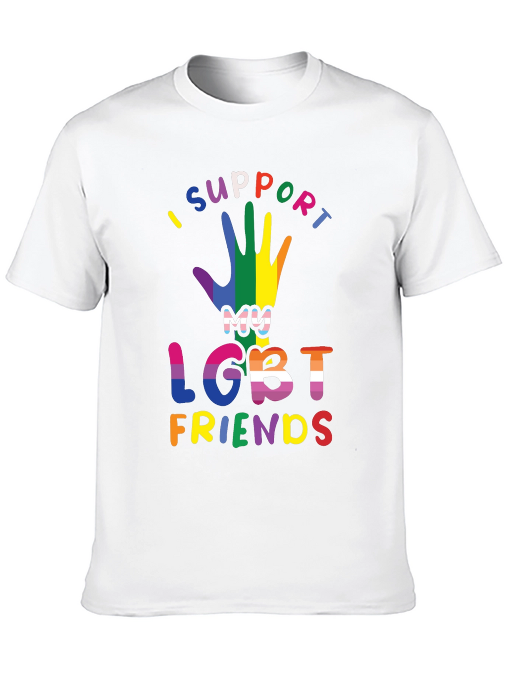 I Support My LGBT Friends T-Shirt