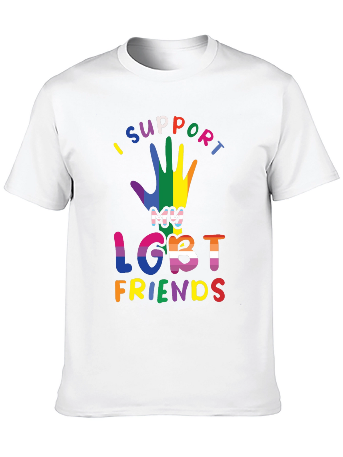 I Support My LGBT Friends T-Shirt