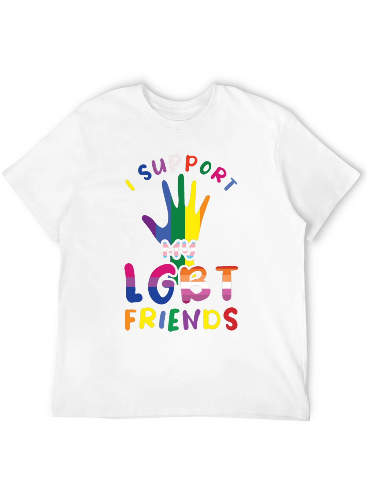 I Support My LGBT Friends T-Shirt