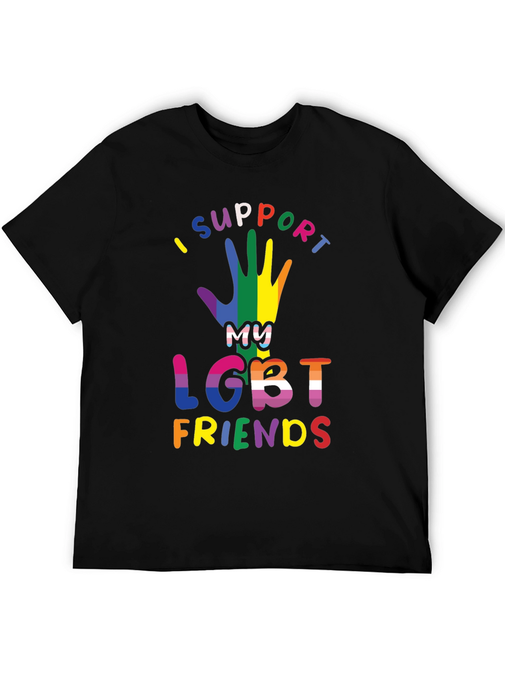 I Support My LGBT Friends T-Shirt