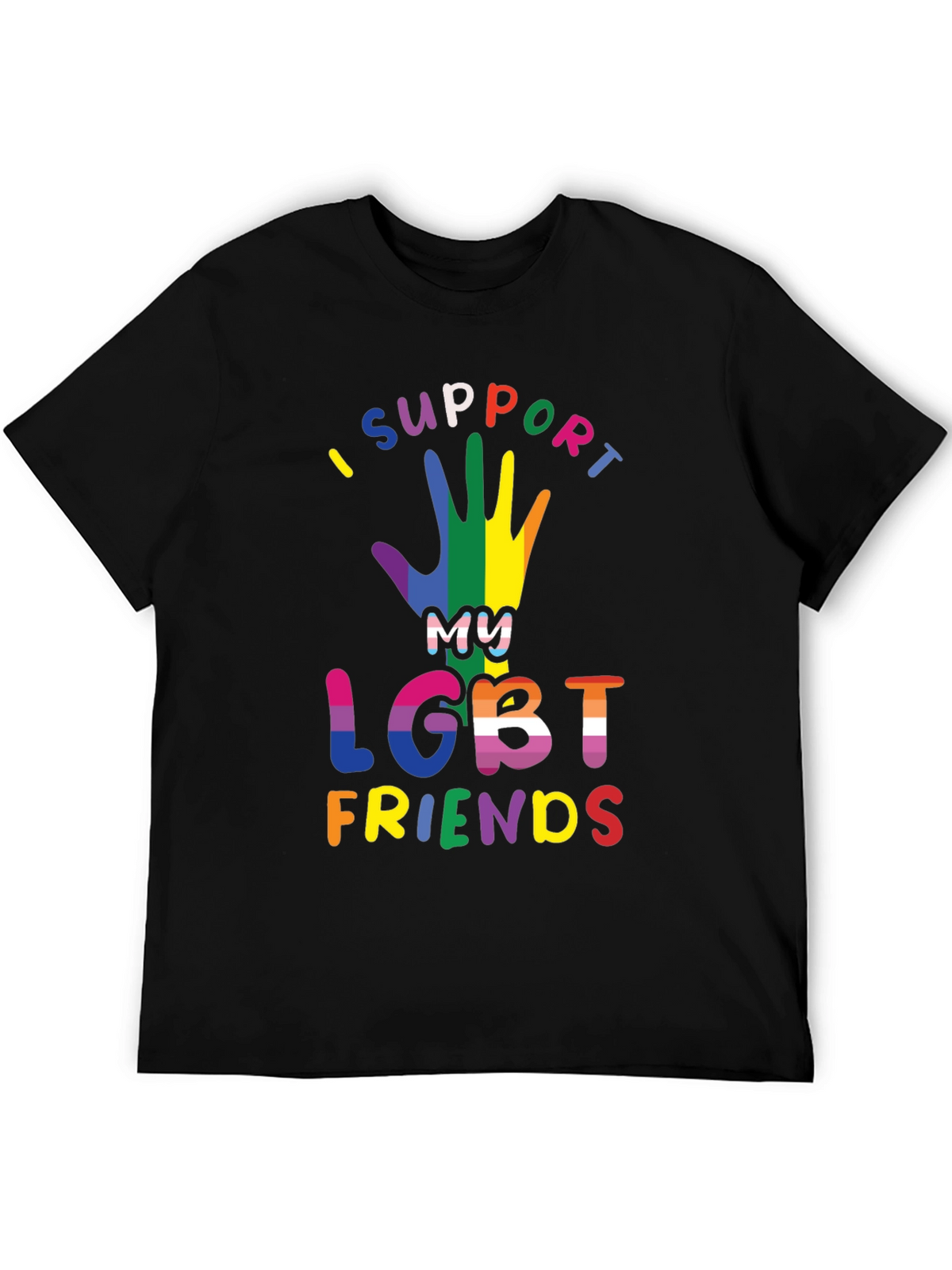 I Support My LGBT Friends T-Shirt