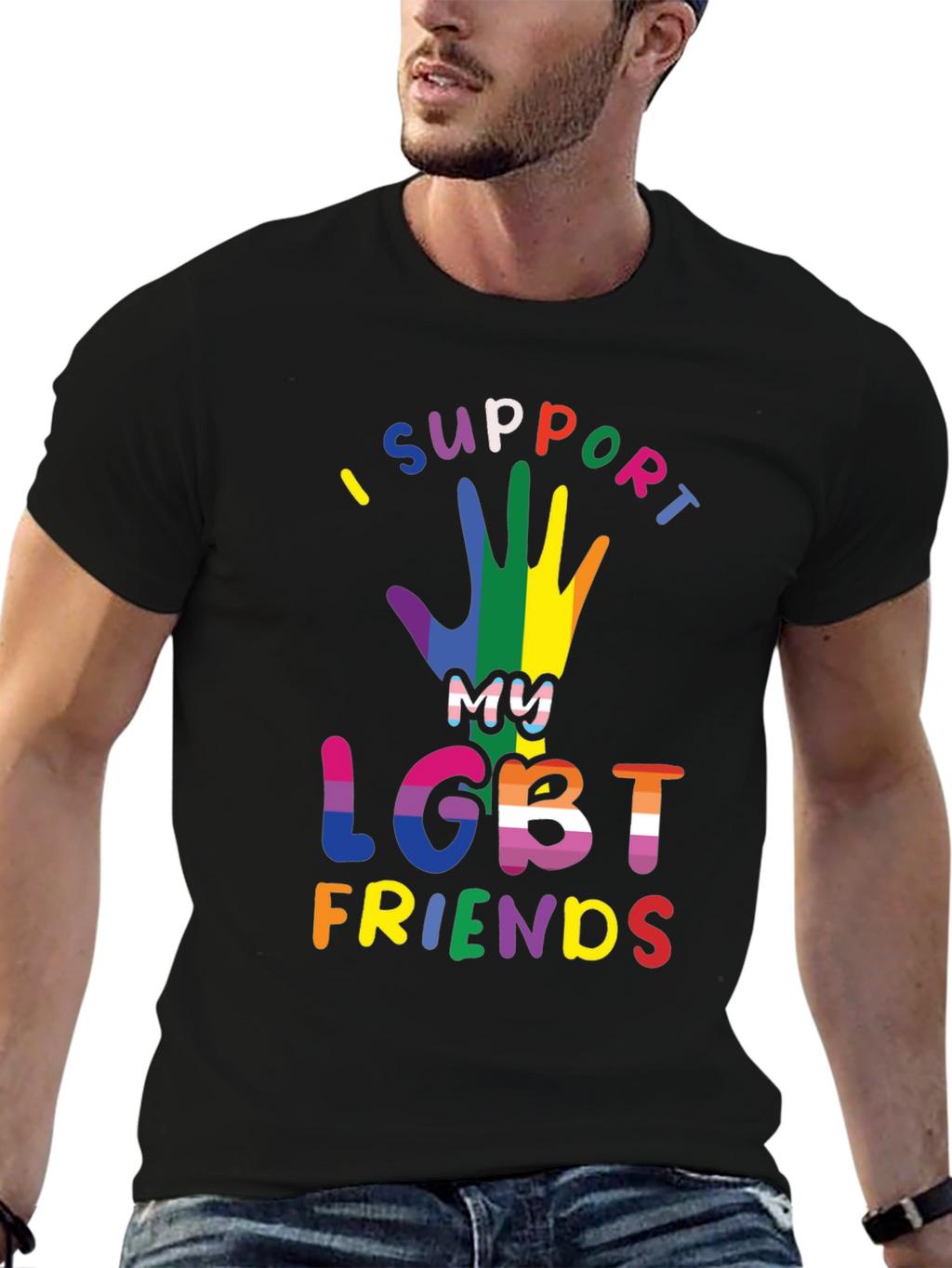 I Support My LGBT Friends T-Shirt