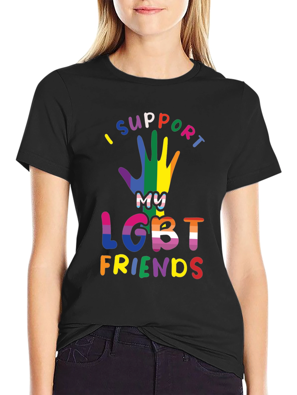 I Support My LGBT Friends T-Shirt