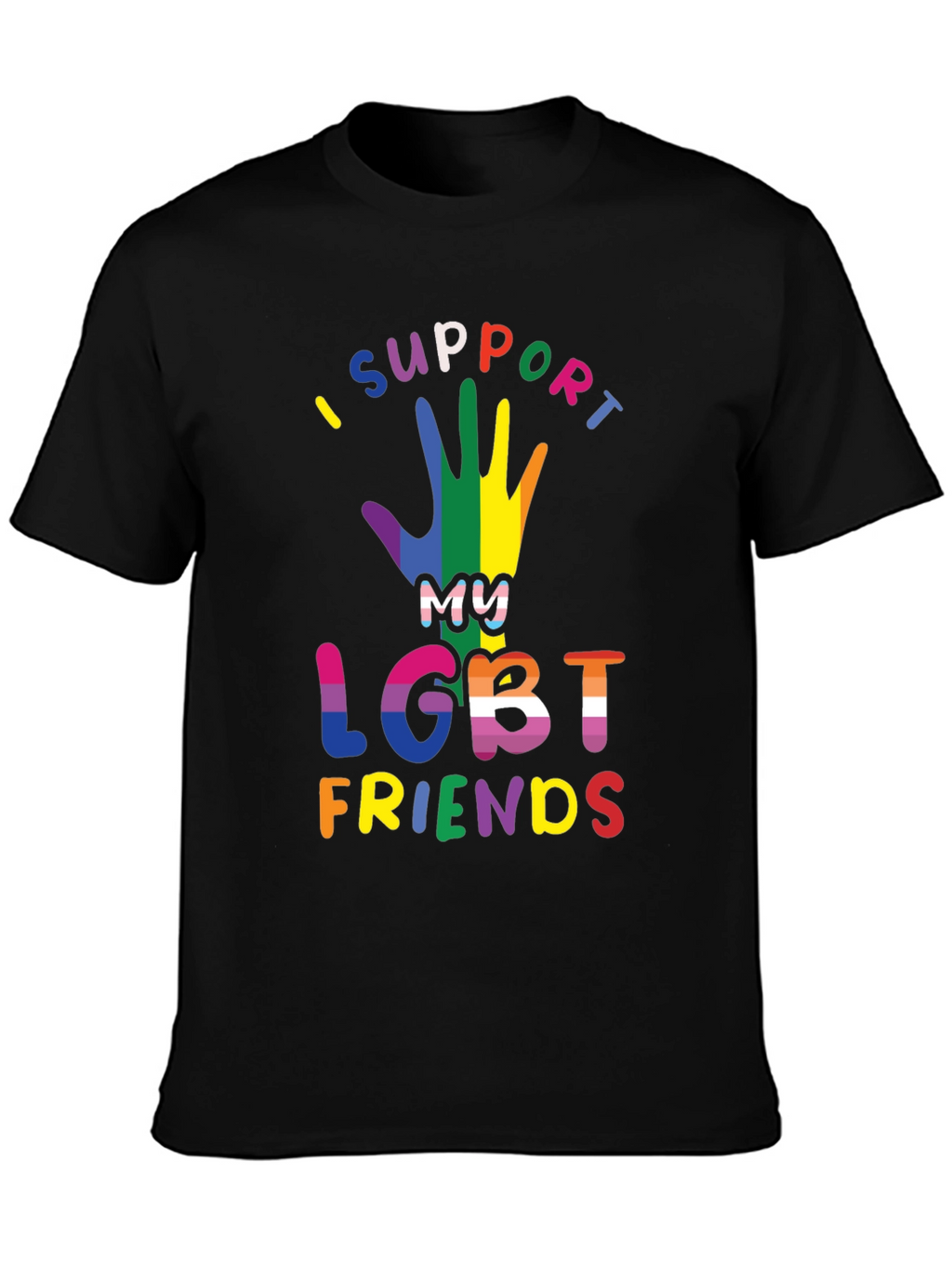 I Support My LGBT Friends T-Shirt