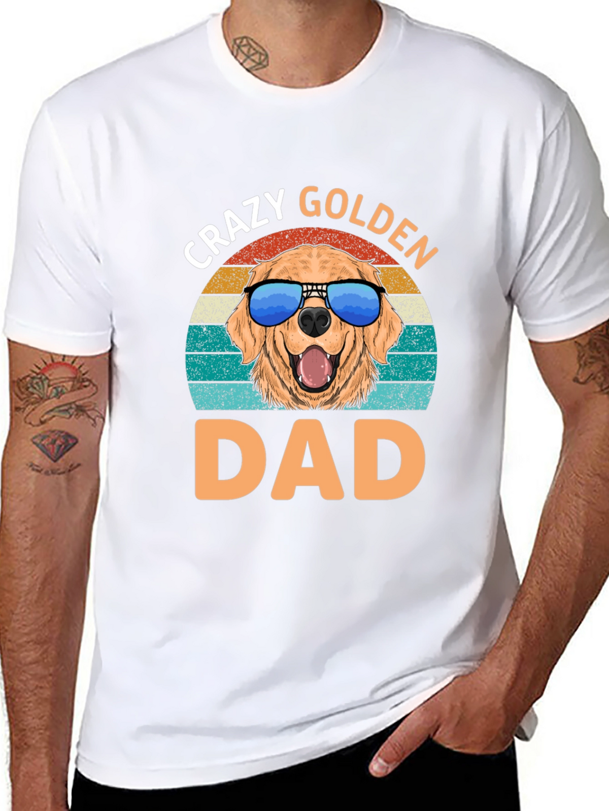 Crazy Golden Dad T-Shirt