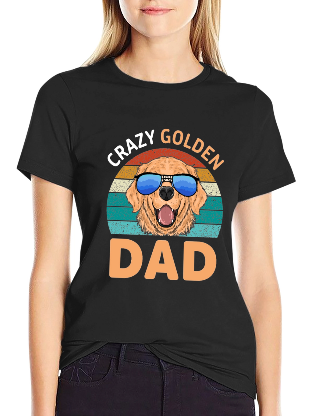 Crazy Golden Dad T-Shirt