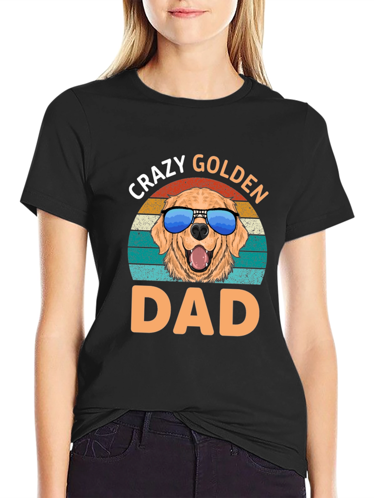 Crazy Golden Dad T-Shirt