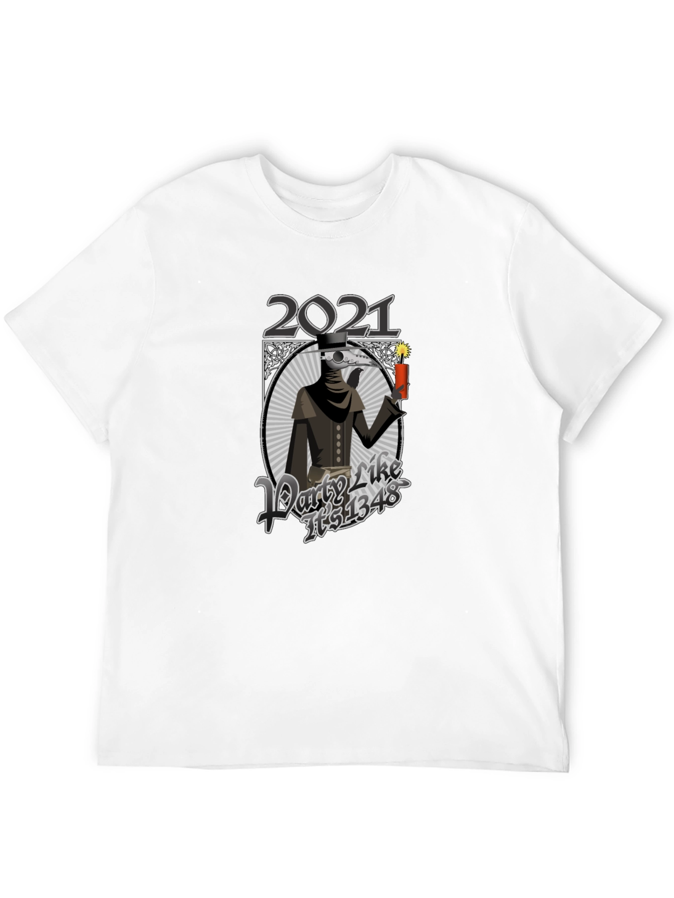 2021 Party Like Its 1348 Black T-Shirt