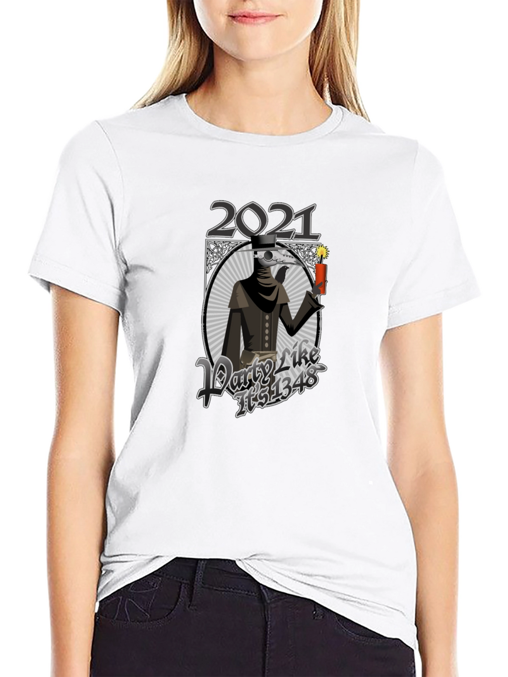 2021 Party Like Its 1348 Black T-Shirt