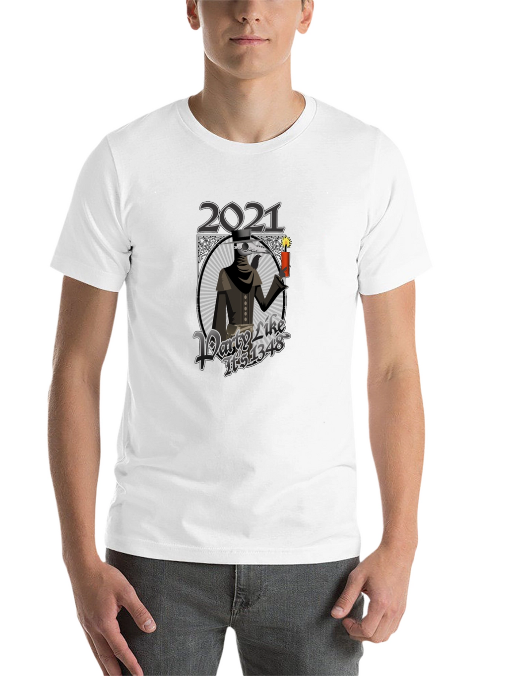 2021 Party Like Its 1348 Black T-Shirt