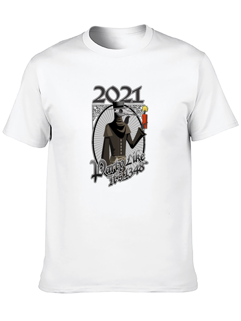 2021 Party Like Its 1348 Black T-Shirt