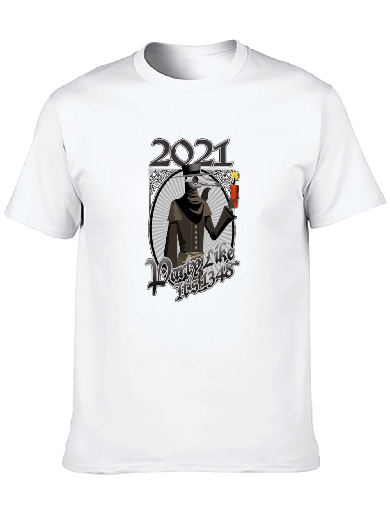 2021 Party Like Its 1348 Black T-Shirt