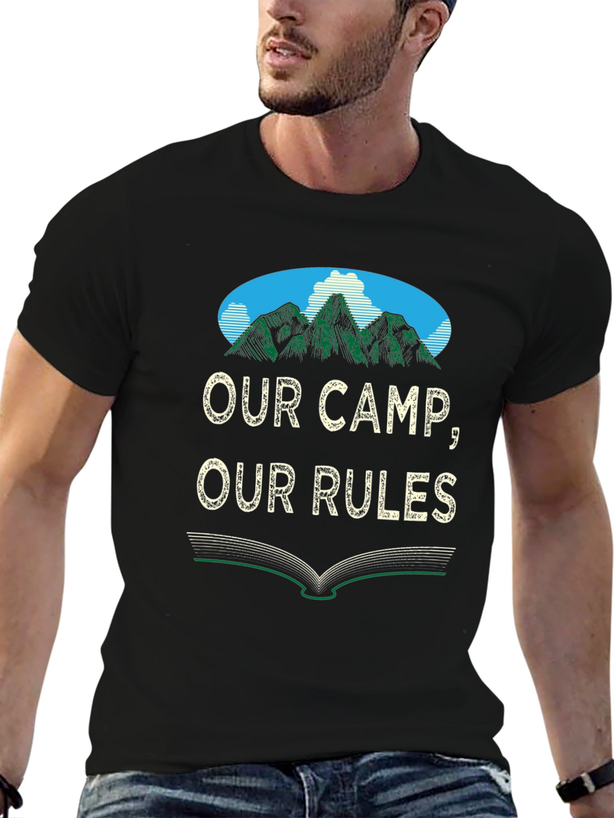 Our Camp Our Rules Graphic Tee