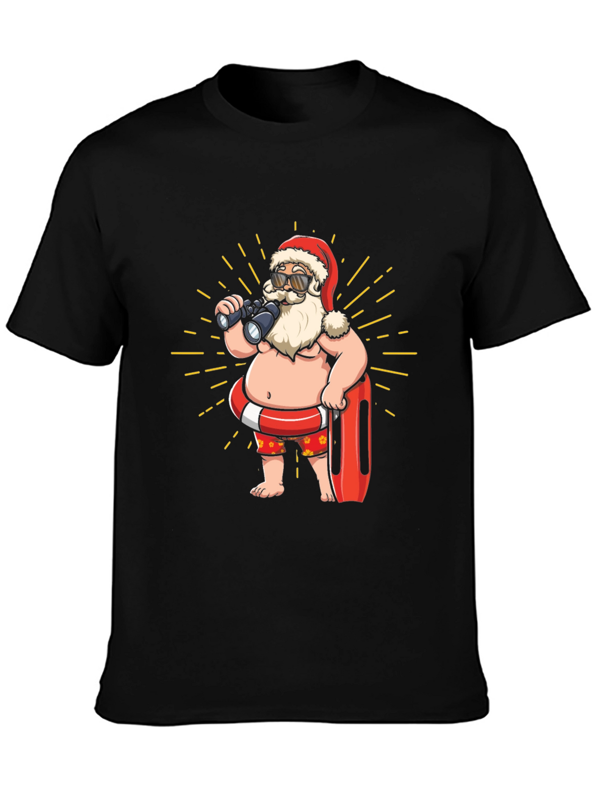 Lifeguard Santa T-Shirt