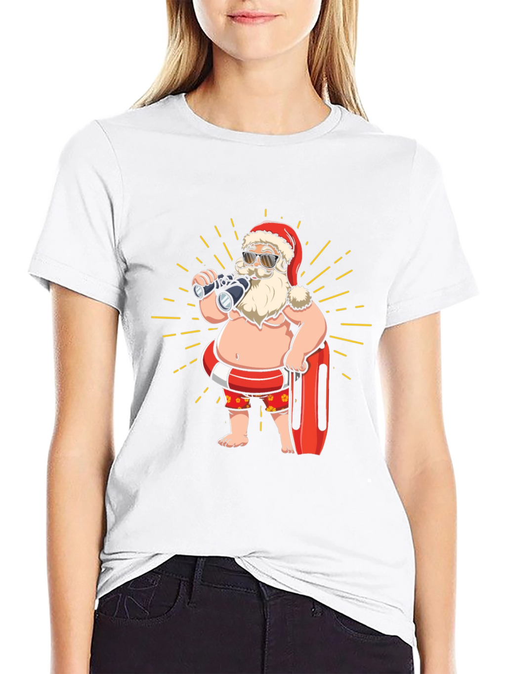 Lifeguard Santa T-Shirt