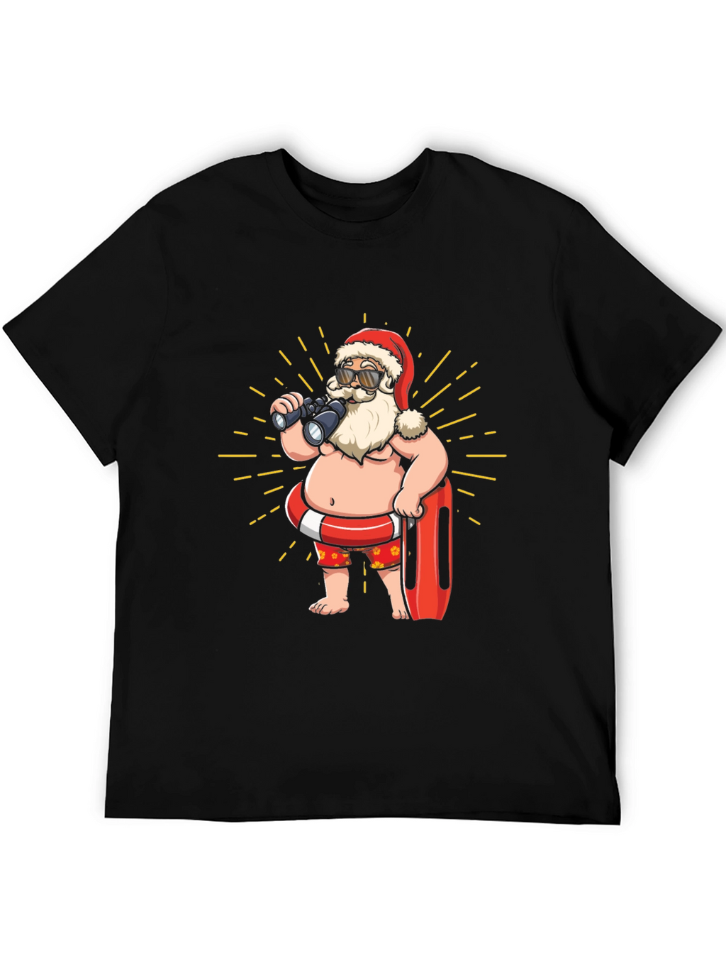 Lifeguard Santa T-Shirt