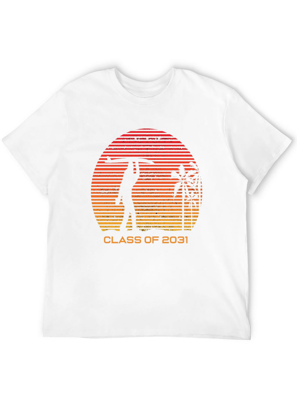Class of 2031 Retro Surfer T-Shirt